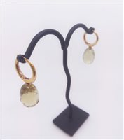 Boucles d'oreilles Rudelli Zambetti Gioielli Femme in Or rosé Quarzo UNICOLOR-OR4 - UNICOLOR-OR4